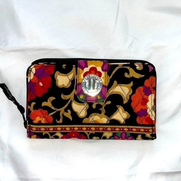 Vera Bradley Twist Lock Wallet - Picture 1 of 7
